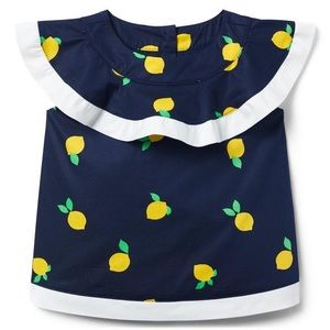 Lemon shirt from Janie and Jack